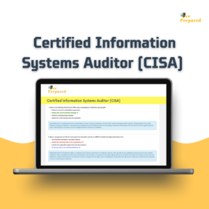 Read more about the article Certified Information Systems Auditor (CISA) Free Exam Questions