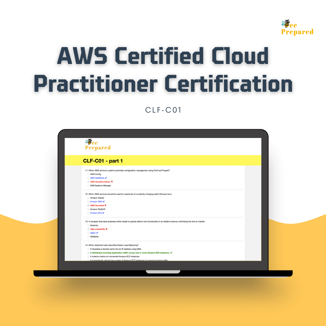 Read more about the article AWS Certified Cloud Practitioner Exam (CLF-C01) 免費模擬試題[2022更新]