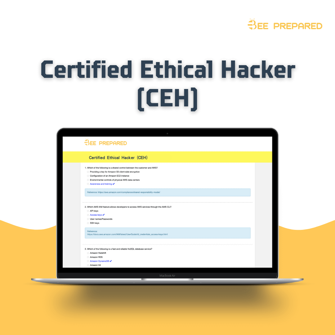 You are currently viewing Certified Ethical Hacker (CEH) 免費試題